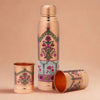 Lacoppera Copper 3D Printed Ayurship Noor E Gul Gift Set - 1
