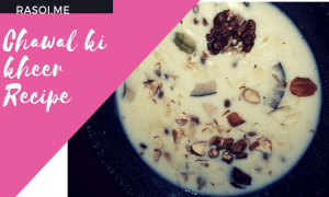 Rice kheer recipe
