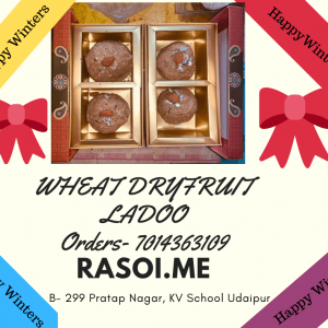 Wheat Dry fruit Ladoo Homemade Winter Immunity booster